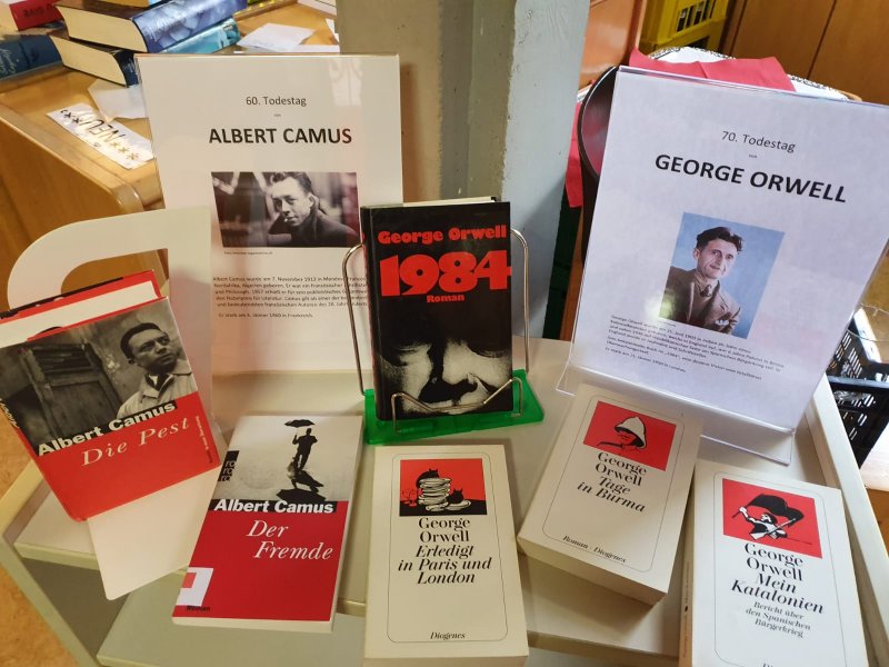 Todestag Albert Canmus, George Orwell