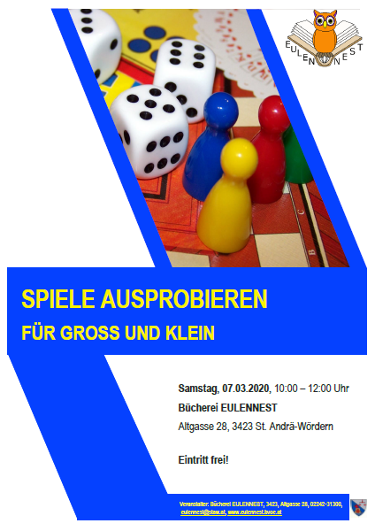 Spiele ausprobieren für Groß und Klein