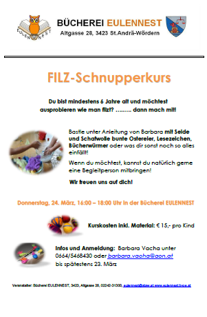 Filz-Schnupperkurs