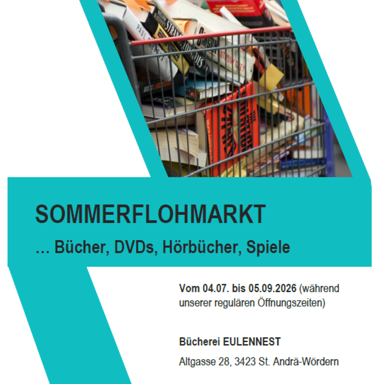 Symbolbild Flyer für Veranstaltung